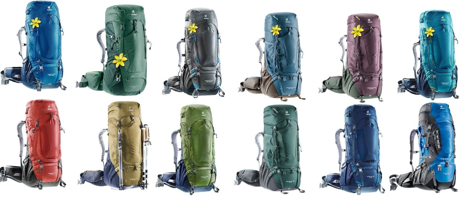 Deuter Aircontact Pro Backpack Hiking Trekking Various Models 15% Discount 2020