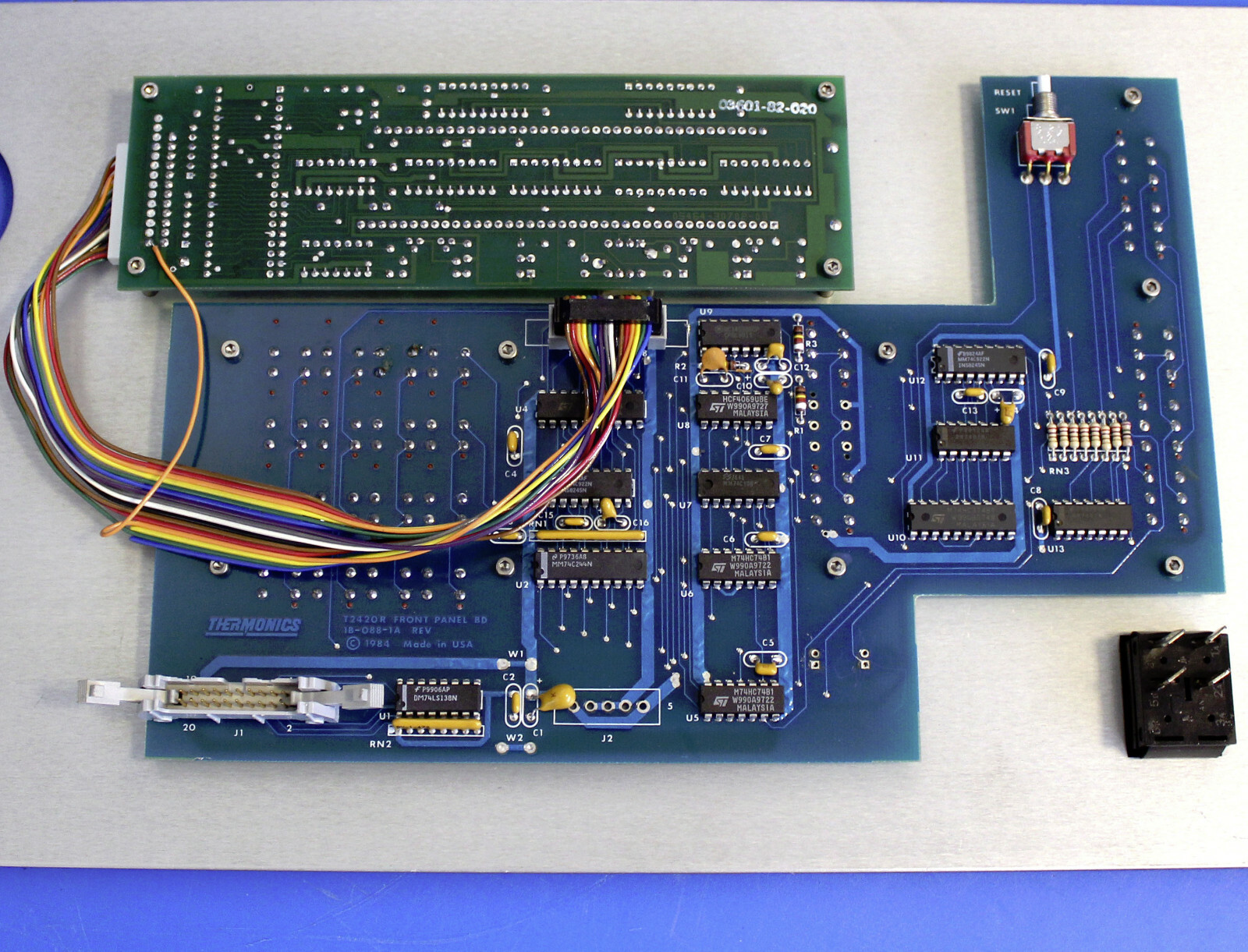 THERMONICS T-2420 PRECISION TEMPERATURE FORCING SYSTEM FRONT PANEL