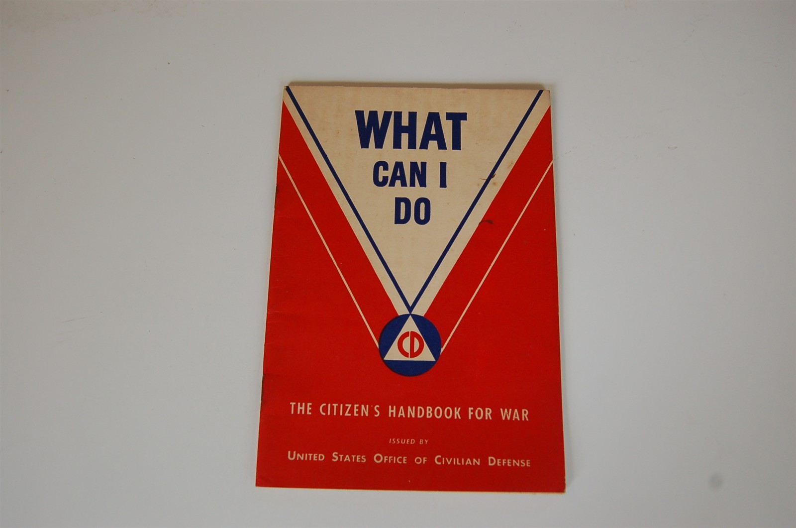 1942 World War II Era Citizen's Handbook for War - US Armed Forces