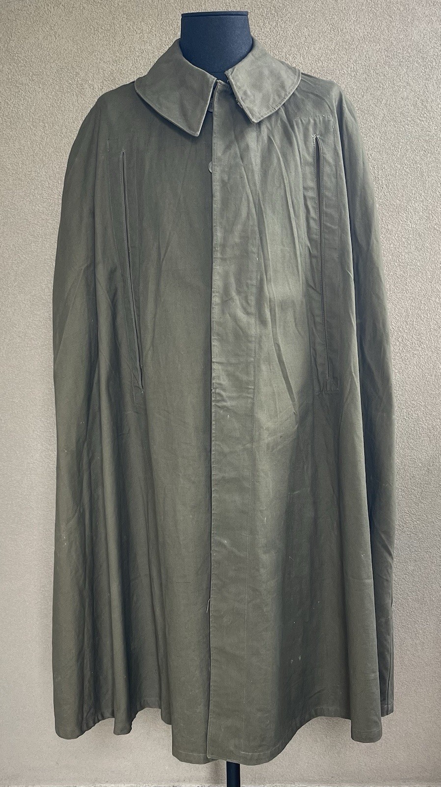 WW2 German Army Heer Afrikakorps DAK Tropical Khaki-Olive Officer/NCO Cape