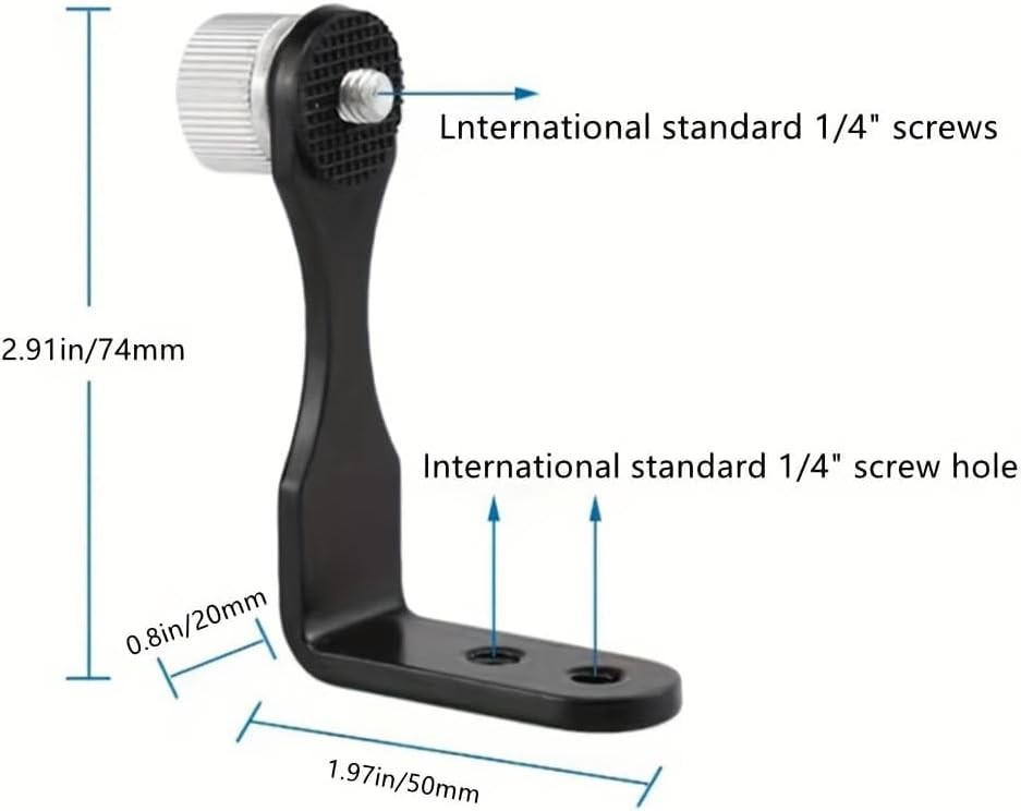 Universal Binocular Adapter, Metal Binocular Tripod Adapter Adaptor Mount