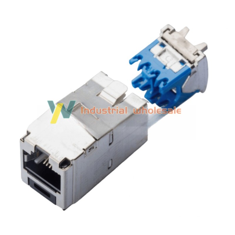 1PCS New Panduit Netkey Mini-Com TX6A 10GIG CJS6X88TGY Box of 50 Color Blue