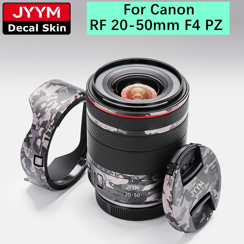 Sticker Canon RF 20-50mm F4 L IS USM PZ Decal Skin Vinyl Wrap Protective Film