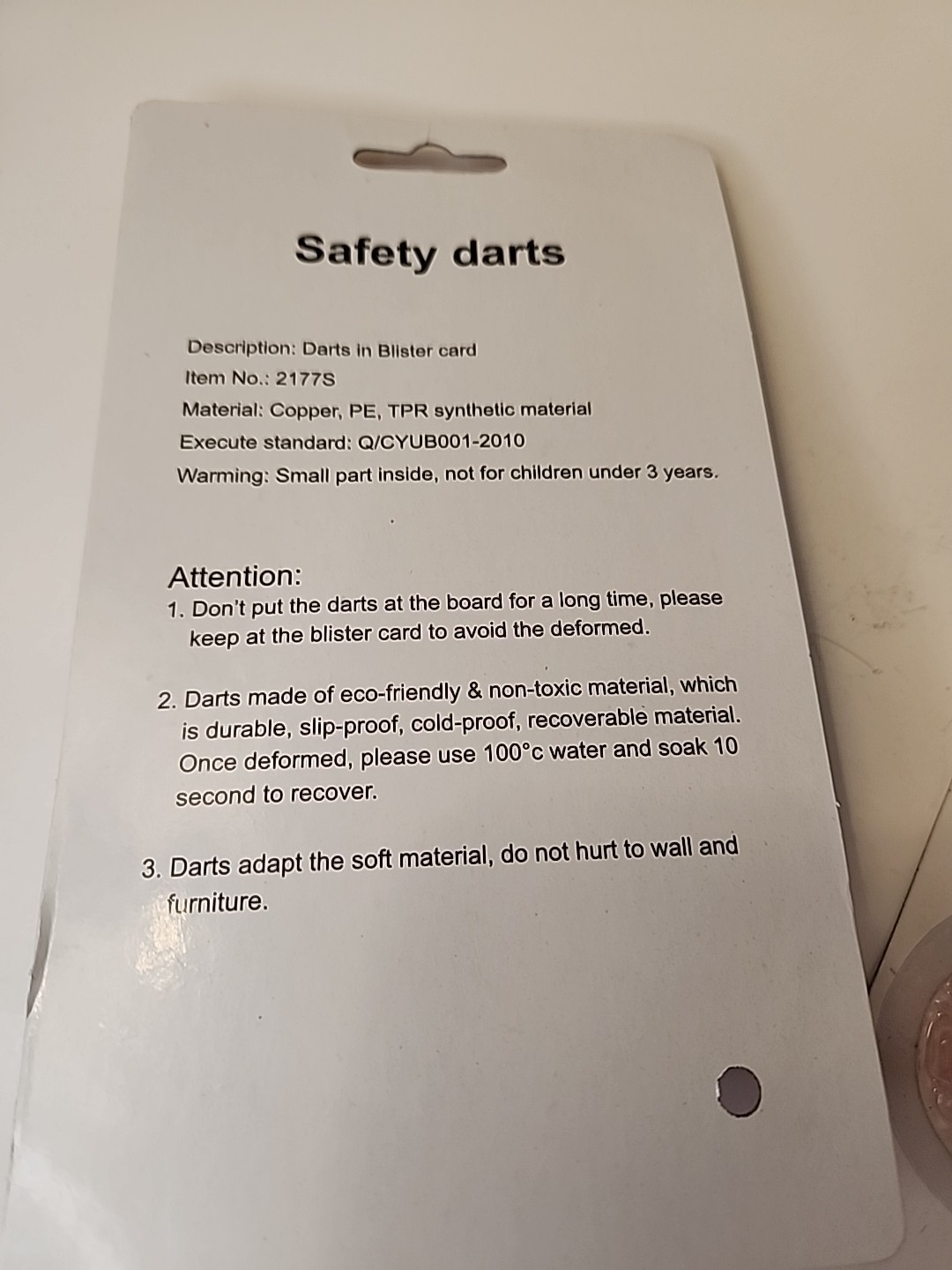 Safety Dart Set - 2 Sets - Green And Red - New