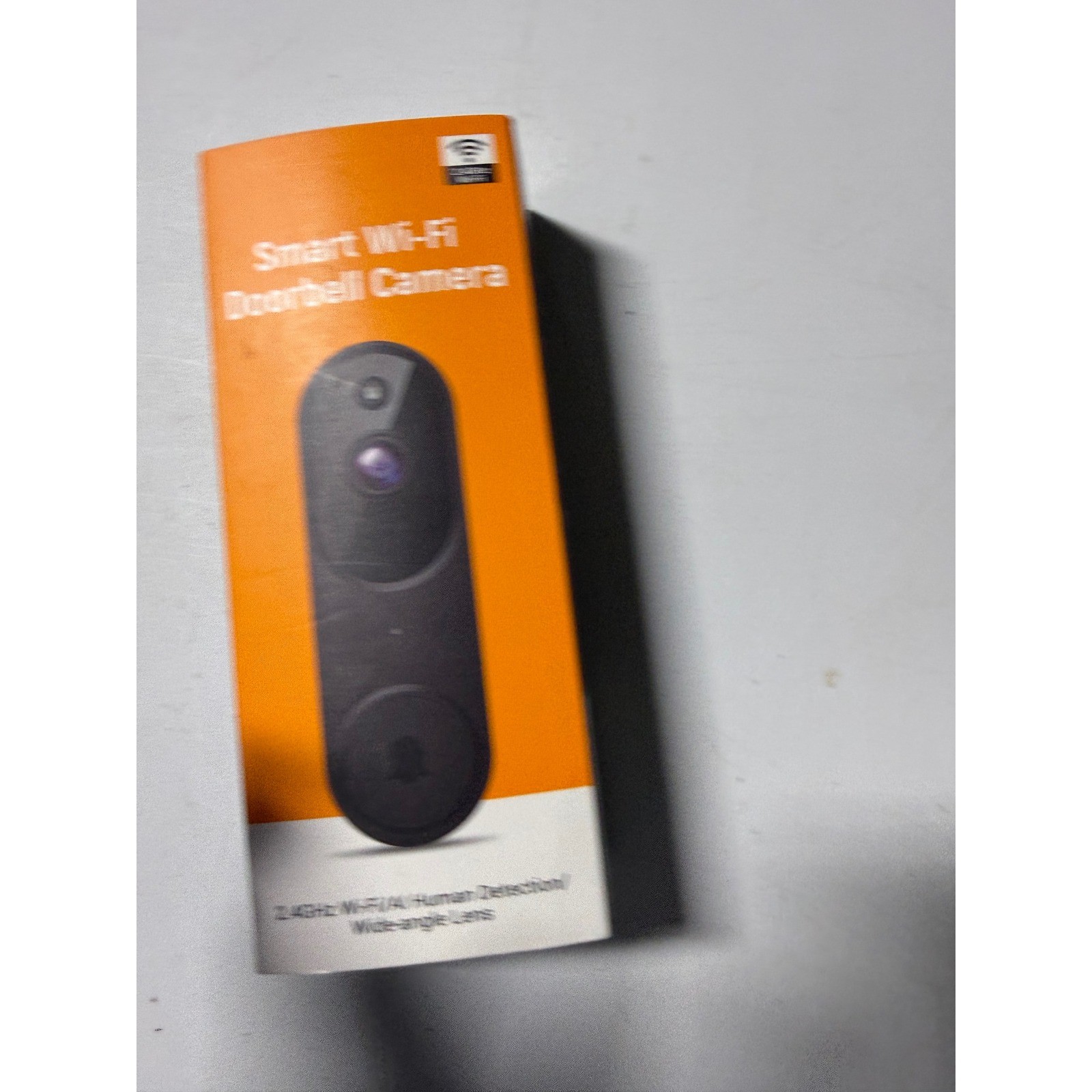 Smart Wi-Fi Doorbell Camera M50 Black AI Human Detection Night Vision Wireless