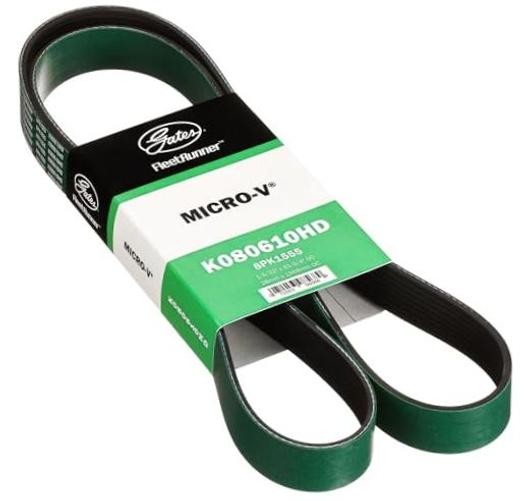 K080610HD Fleet Runner Heavy Duty Micro V Serpentine Drive Belt