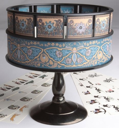 Zoetrope Animation - Optical Toy | Gift for Movie Lovers, Film Buffs, Film Fans