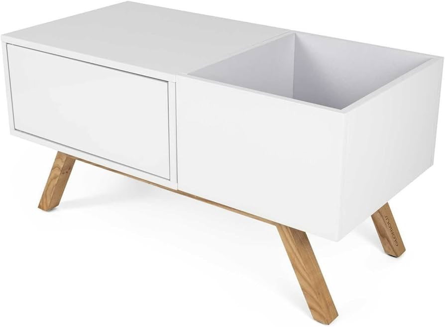 Glorious Turntable Lowboard with Integrated Record Box
