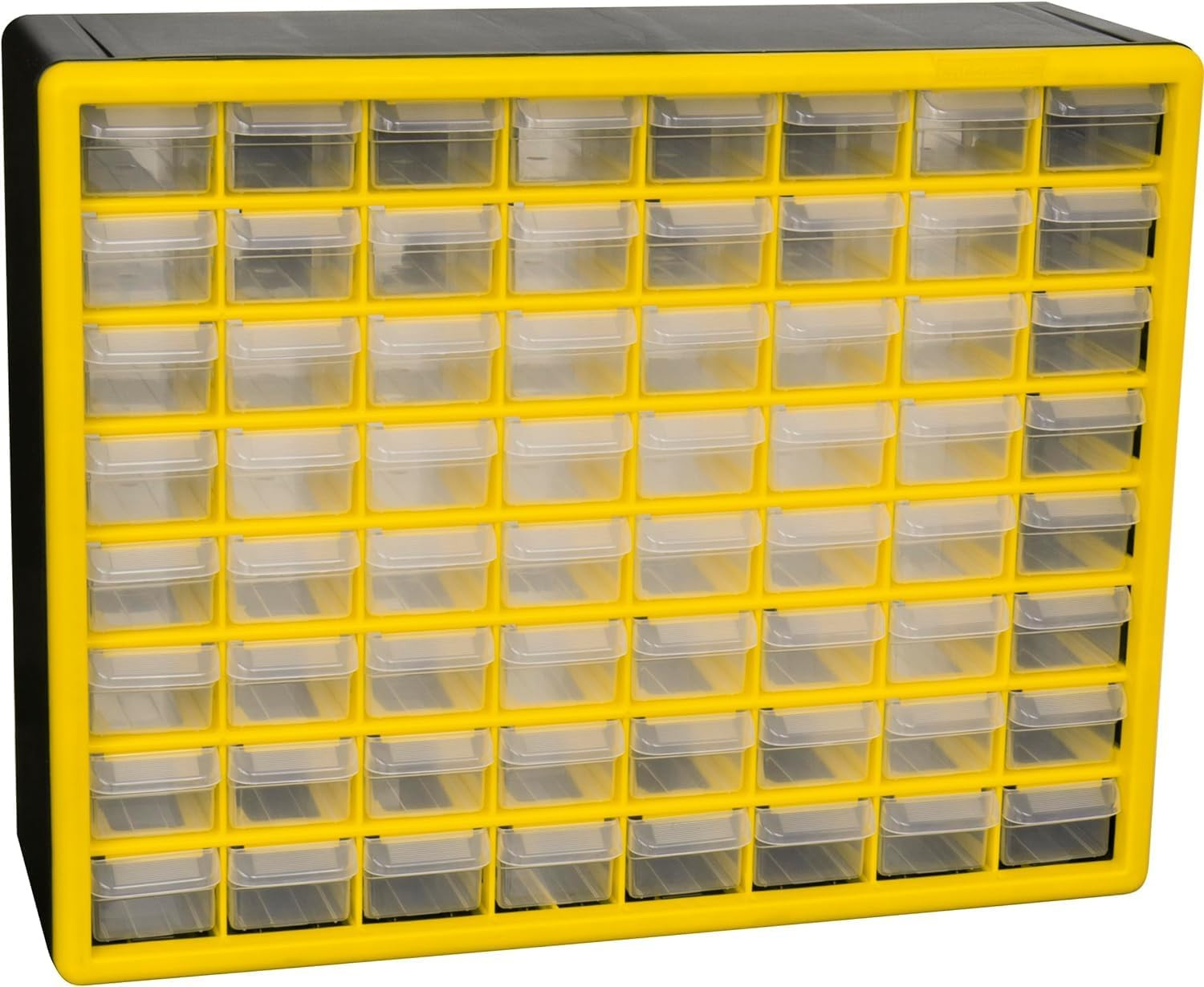 64-Drawer Plastic Drawer Storage Cabinet for Garage Organization, Bead Organizer