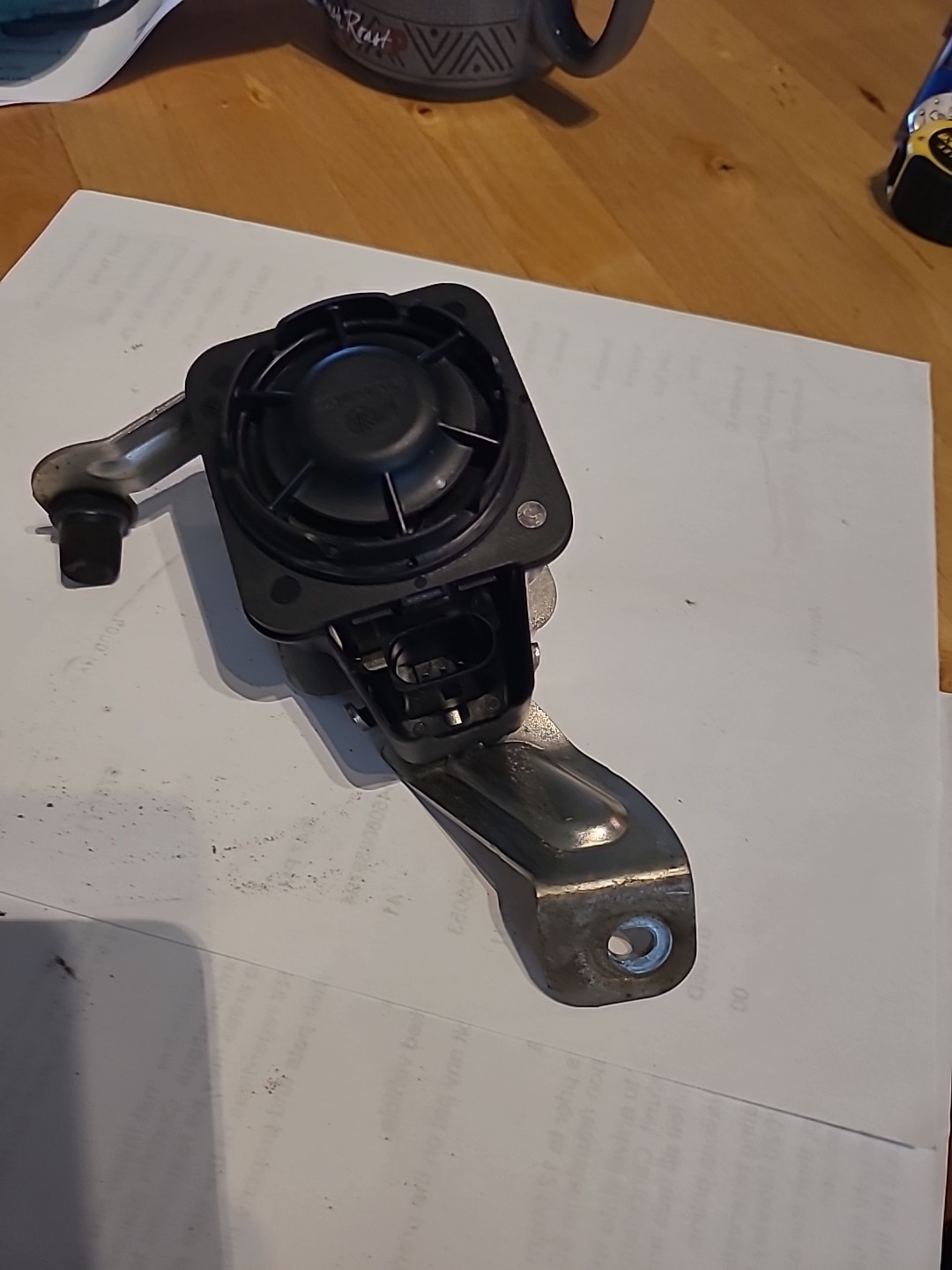 2015-2020 AUDI A3 8V Anti Theft Alarm Siren Signal Horn w/ Bracket 8V1951285 OEM
