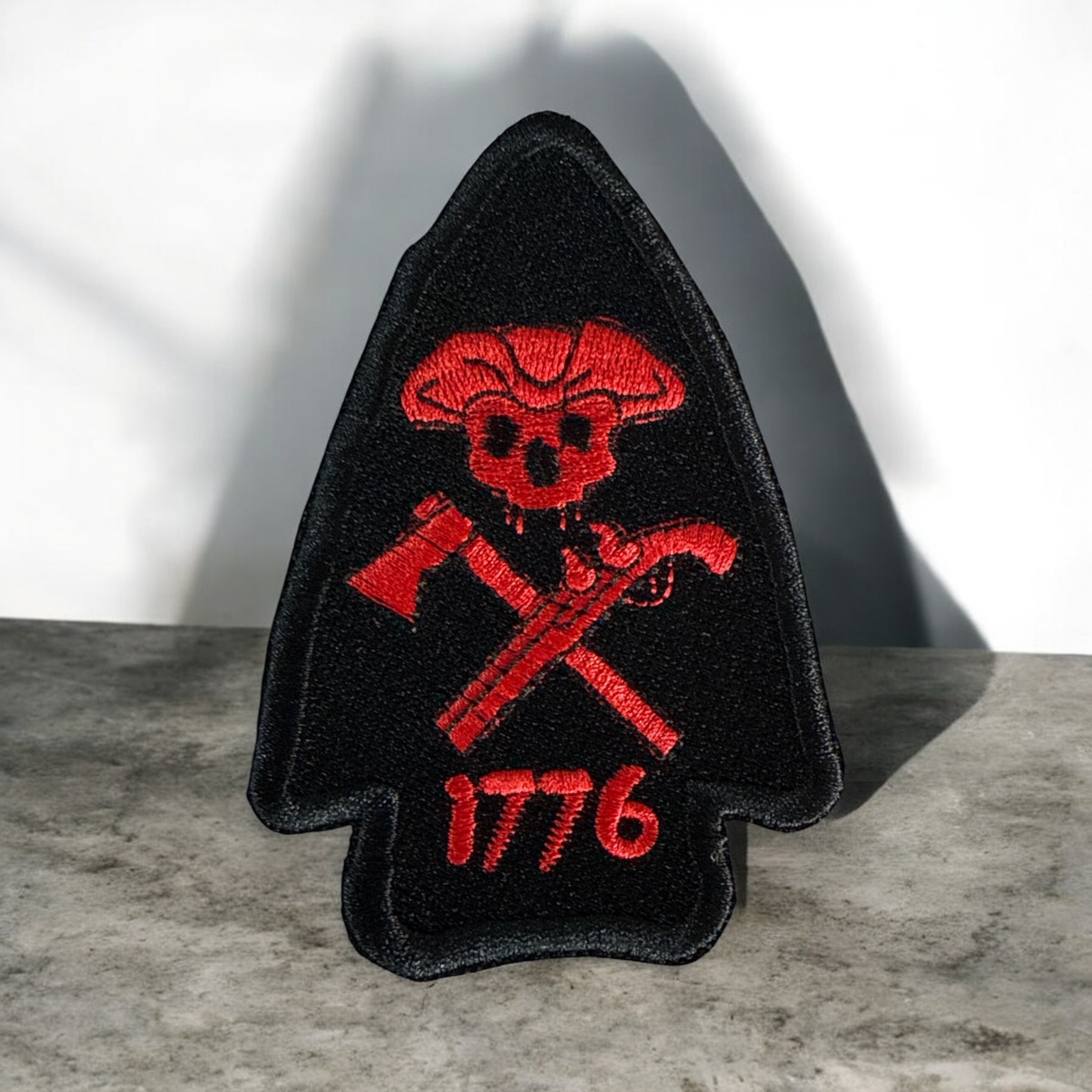 1776 Arrowhead Embroidery Patch 2.75" X 4"