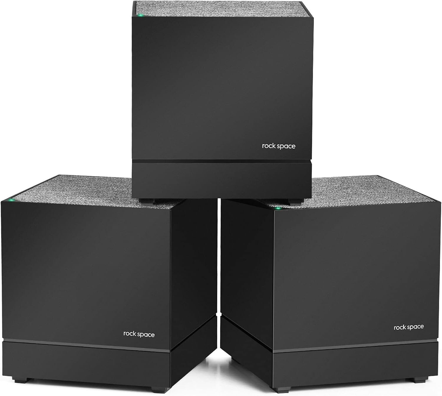 Rockspace Mesh WiFi Router/Extender up to 6000 Sq. Ft 1200Mbps (3 Pack) OPEN BOX