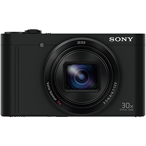 New SONY digital camera DSC-WX500 18.2MP 30x Black optical zoom