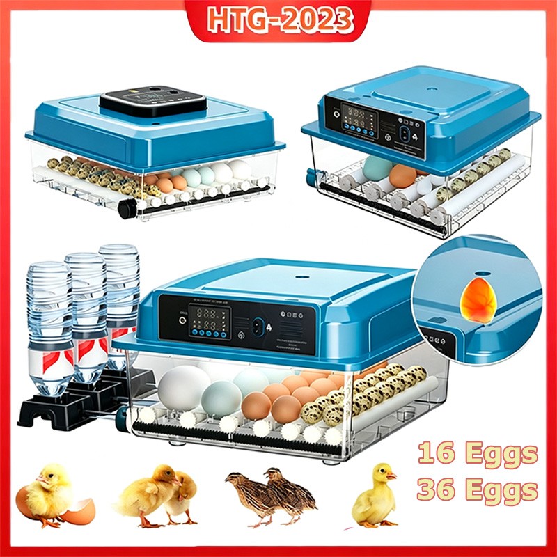 Dual-Electric Incubator Eggs Automatic Incubator W/ Multiple Incubation Models