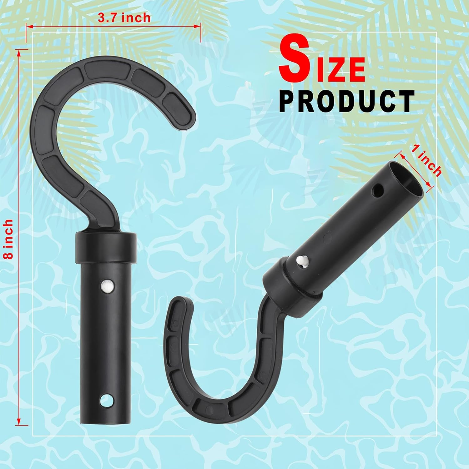 2 Pack Hook for All Robotic Pool Cleaner, Including Cordless, above Ground
