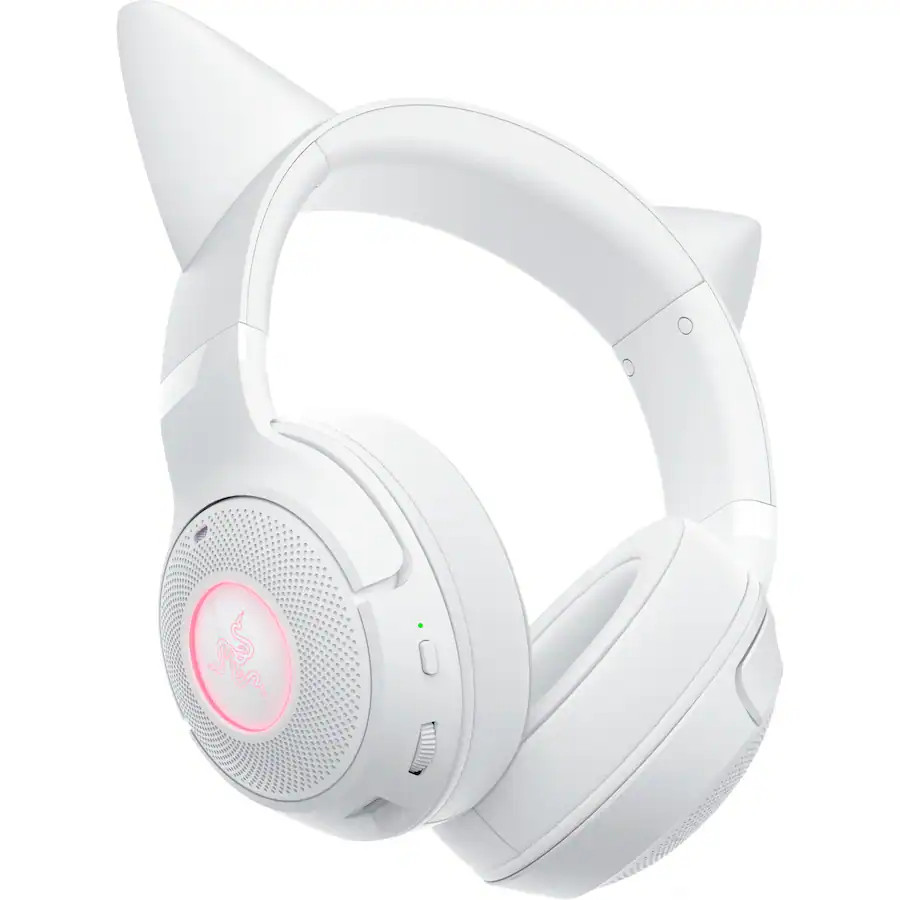Razer Kraken Kitty V2 BT Wireless Bluetooth RGB Headset Gaming Headphones White