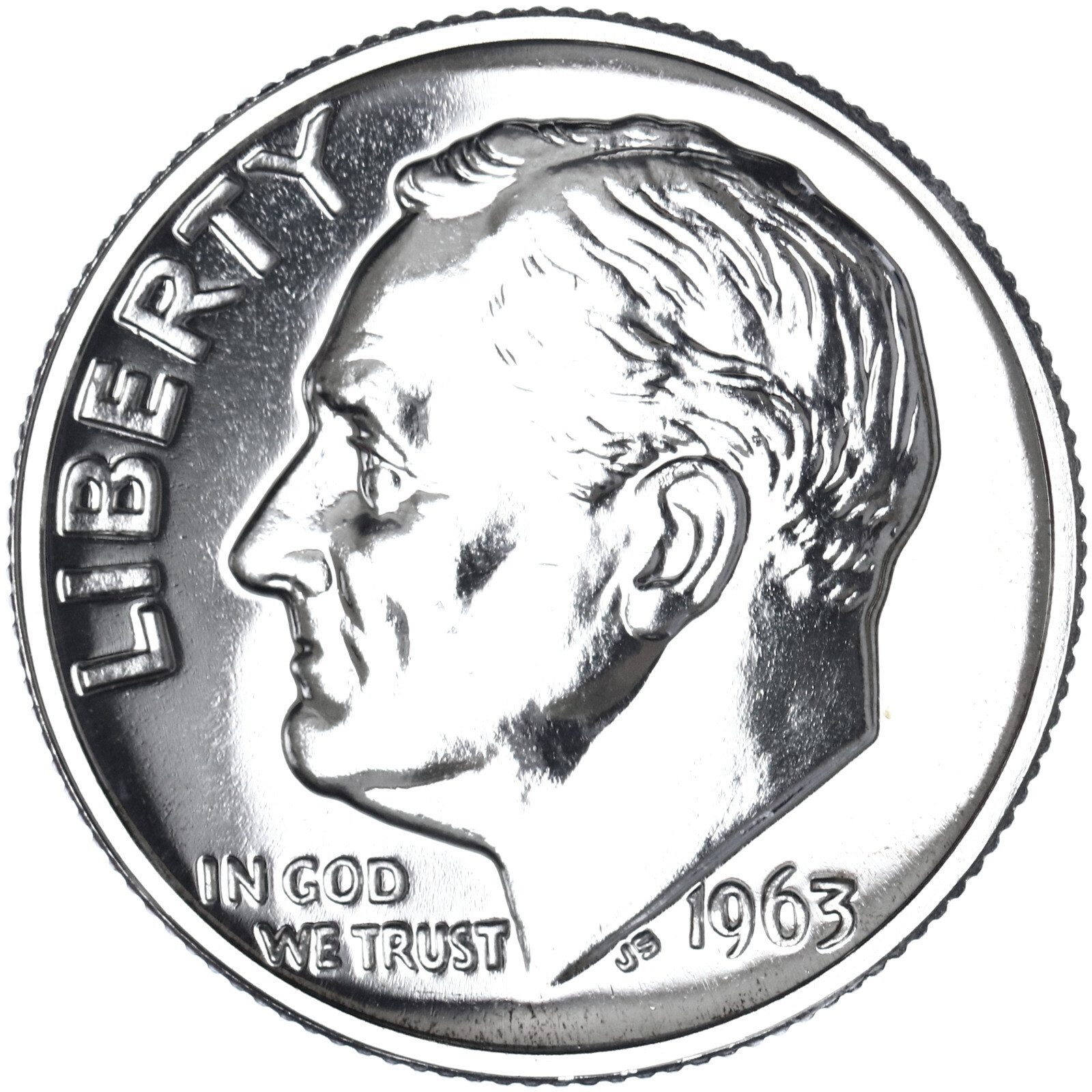 1963 (P) Roosevelt Dime Gem 90% Silver Proof US Coin