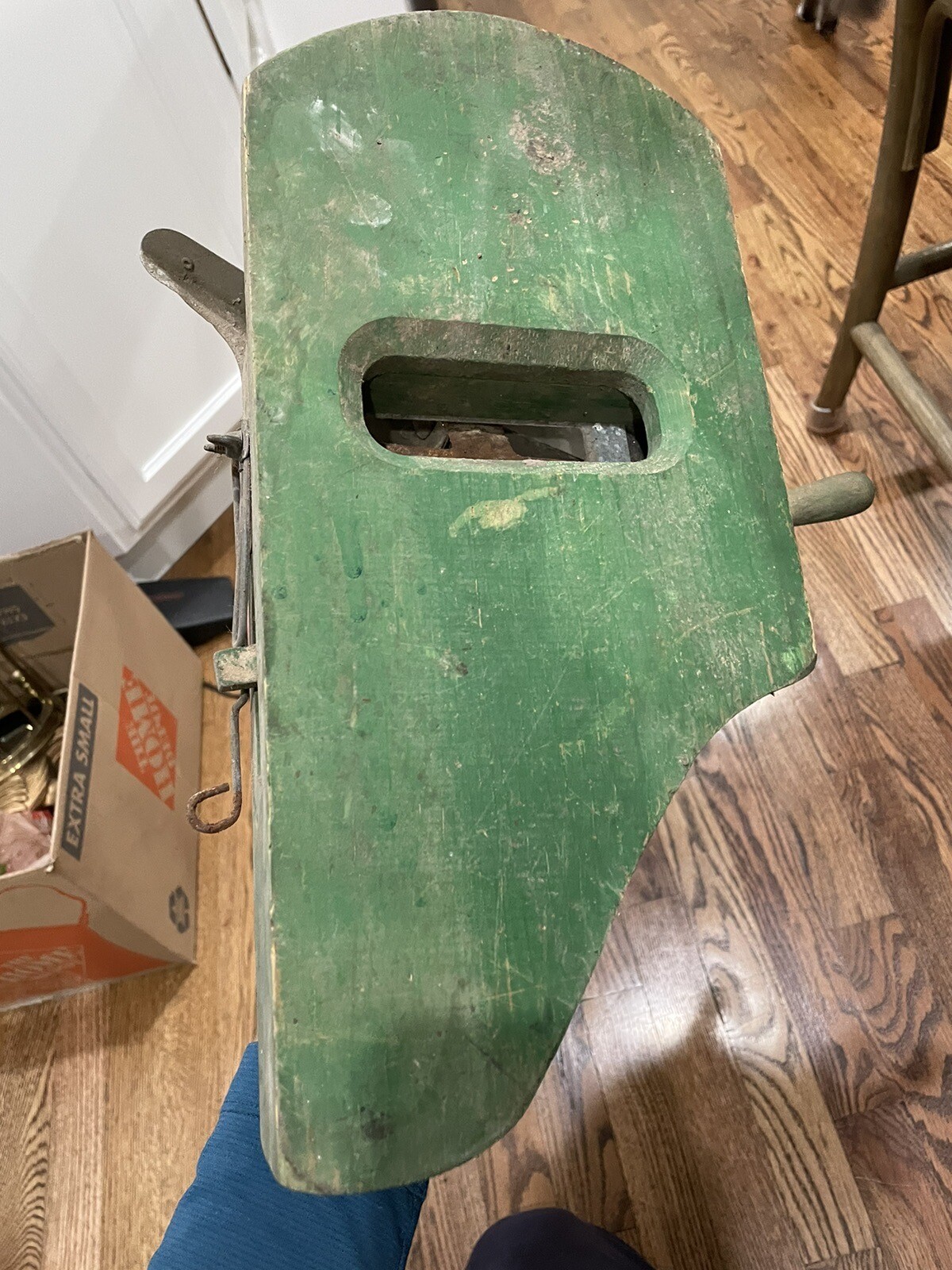 Antique Spreader Seed Sower Green Antique Decor