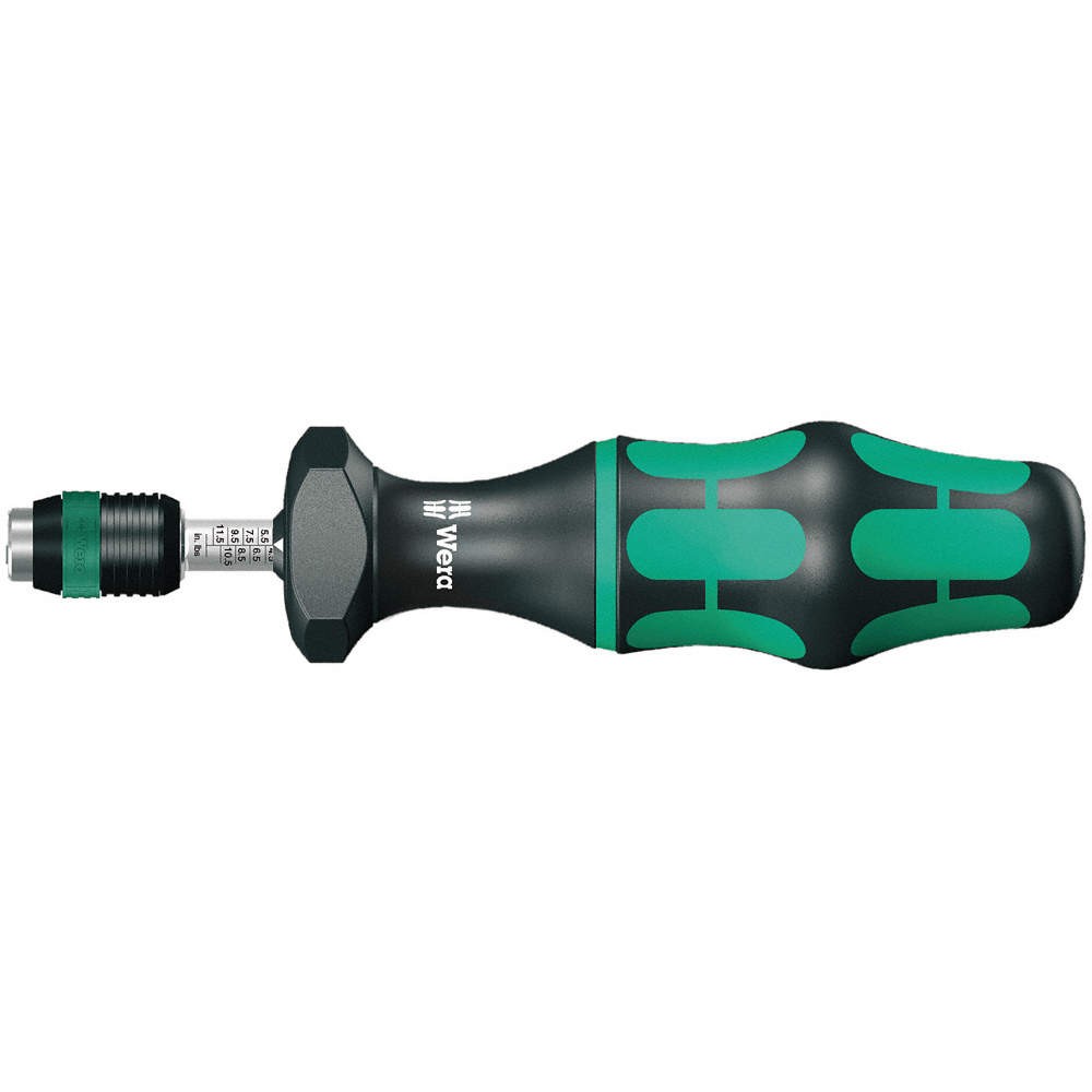 WERA 05074710001 AdjTrqScrdrvr, 1/4 in, 2.5-11.5 in-lb 6AAV6