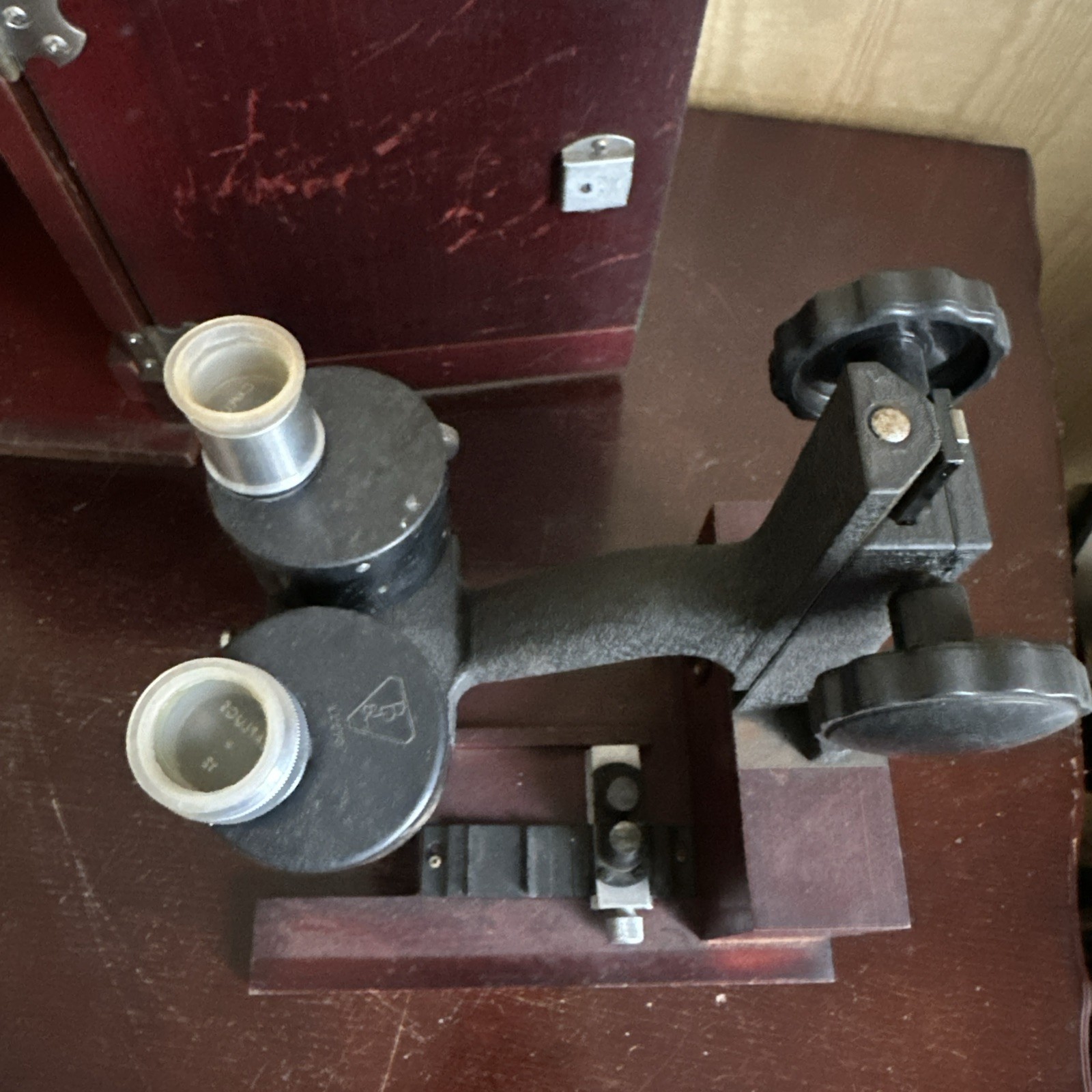 Vintage Bausch & Lomb LL270 Microscope With Custom Case