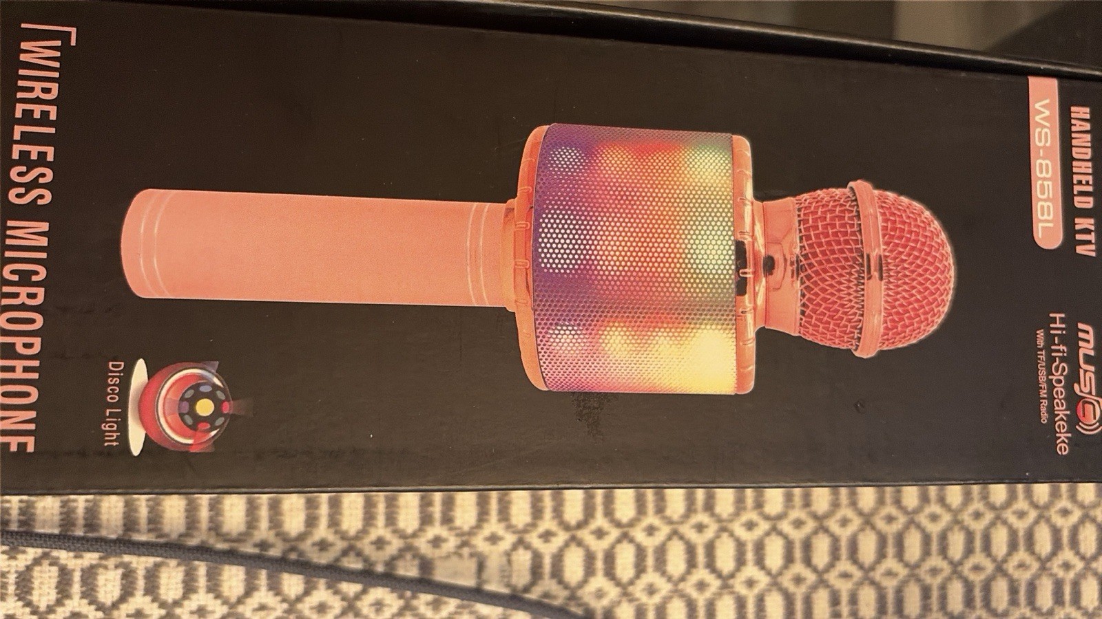 Handheld KTV Wireless Microphone USB Device