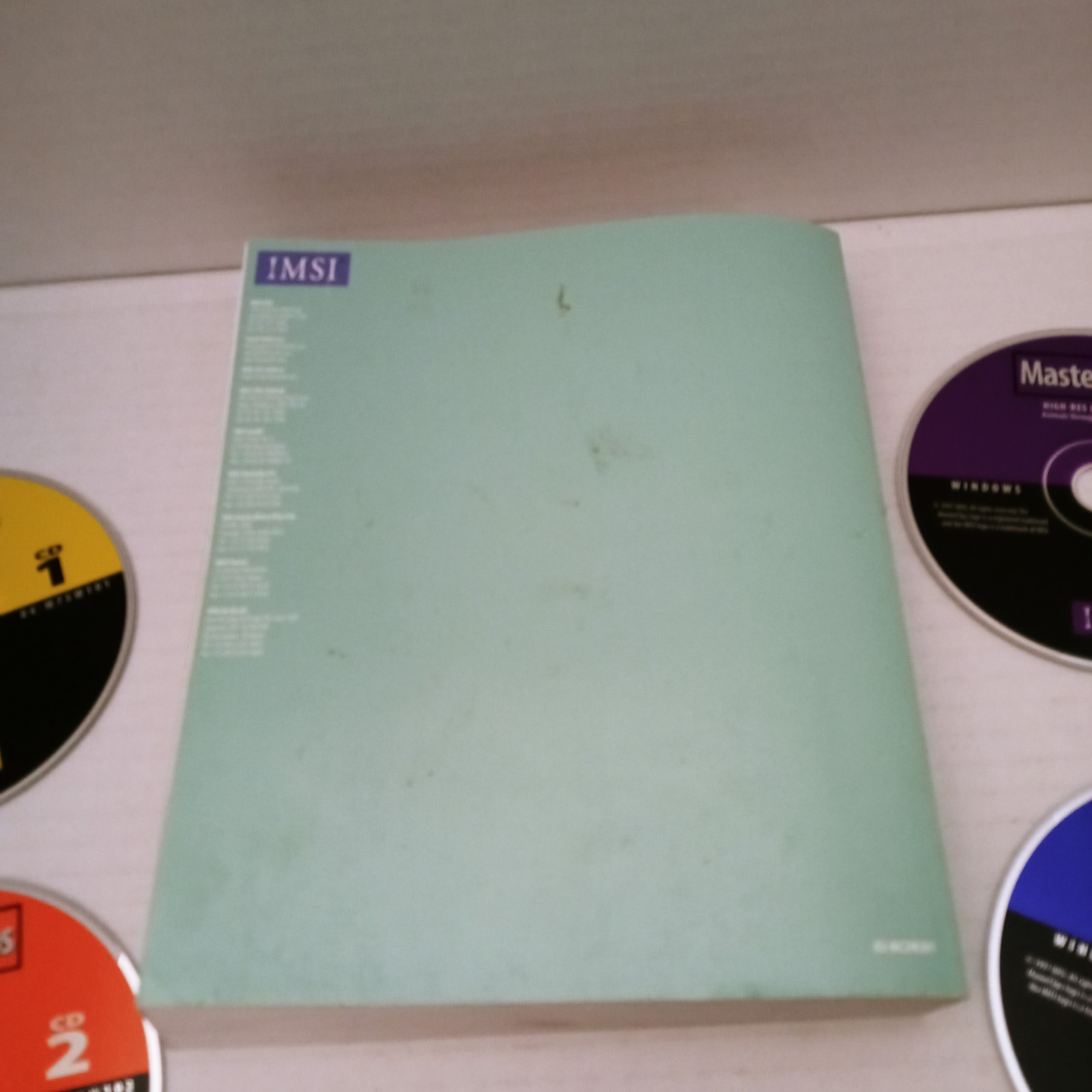 Master Clips Masterclips Software 1997 4 CD CD 75000 Clip Art Big Box