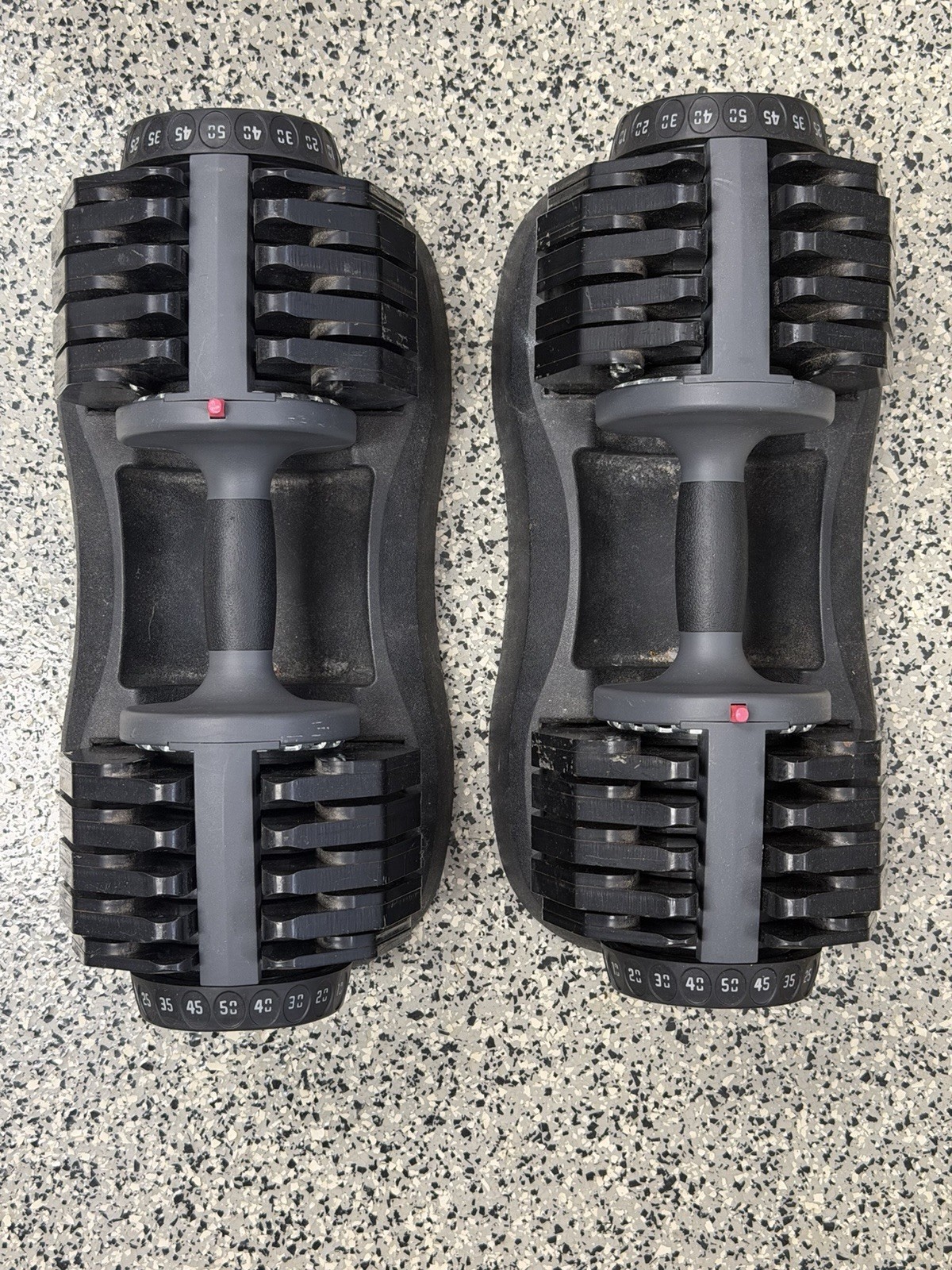 ETHOS 50 lb. Selectable / Ajustable Dumbbell – Pair