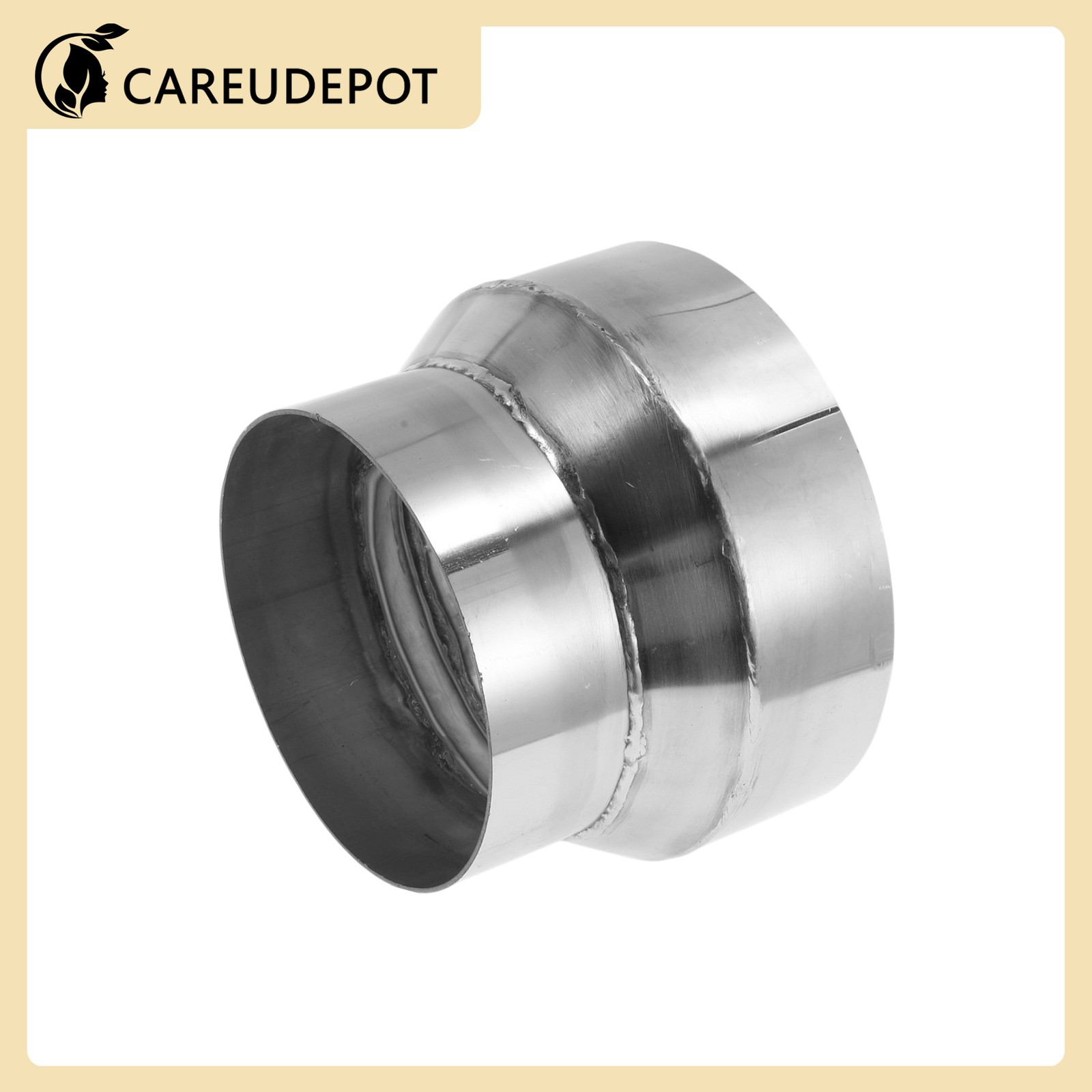 4 to 5inch OD Mandrel Exhaust Bend Elbow Concentric Reducer Pipe Adapters