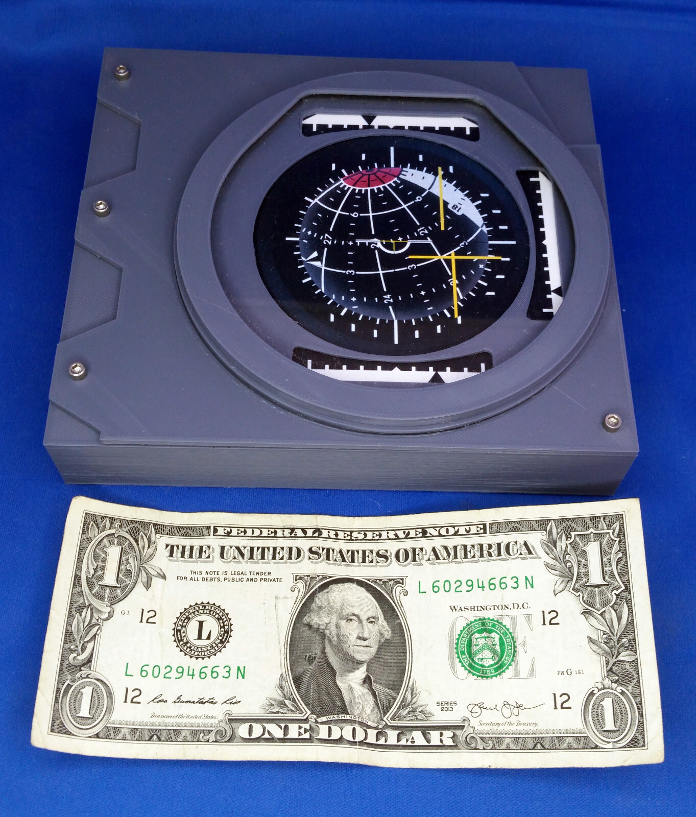 Replica Apollo FDAI Attitude Indicator-Full size