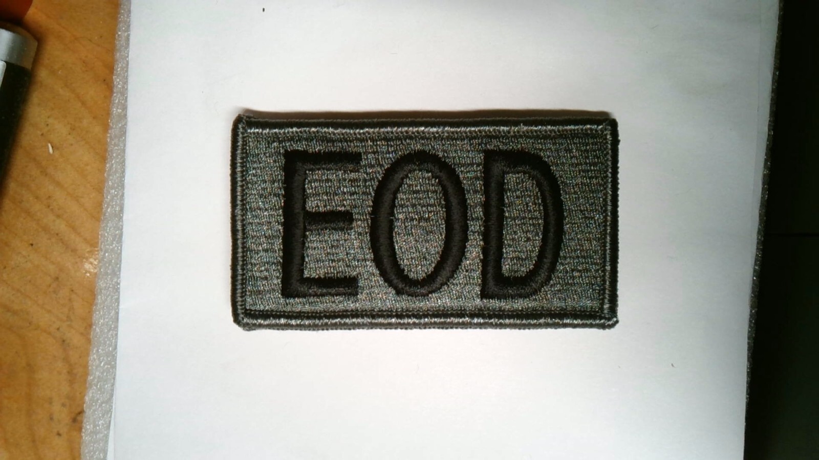 MILITARY PATCH HOOK & LOOP ACU US ARMY EOD EXPLOSIVE ORDNANCE DIVISION