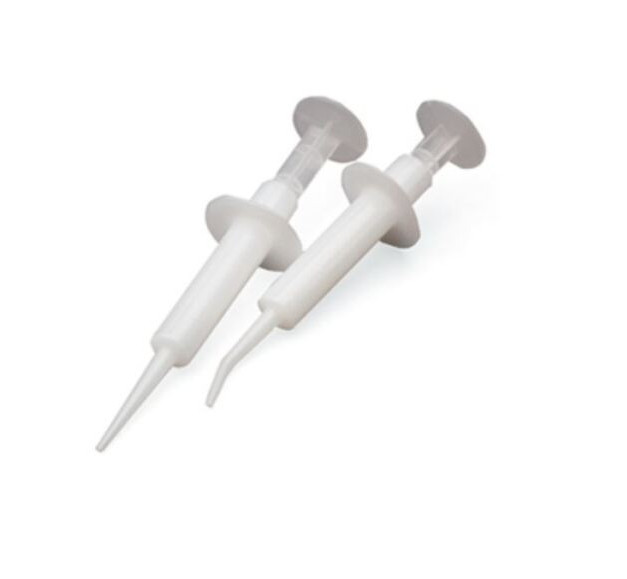 Dental Disposable Impression Syringe Injectors with Flexible Tip & Plunger