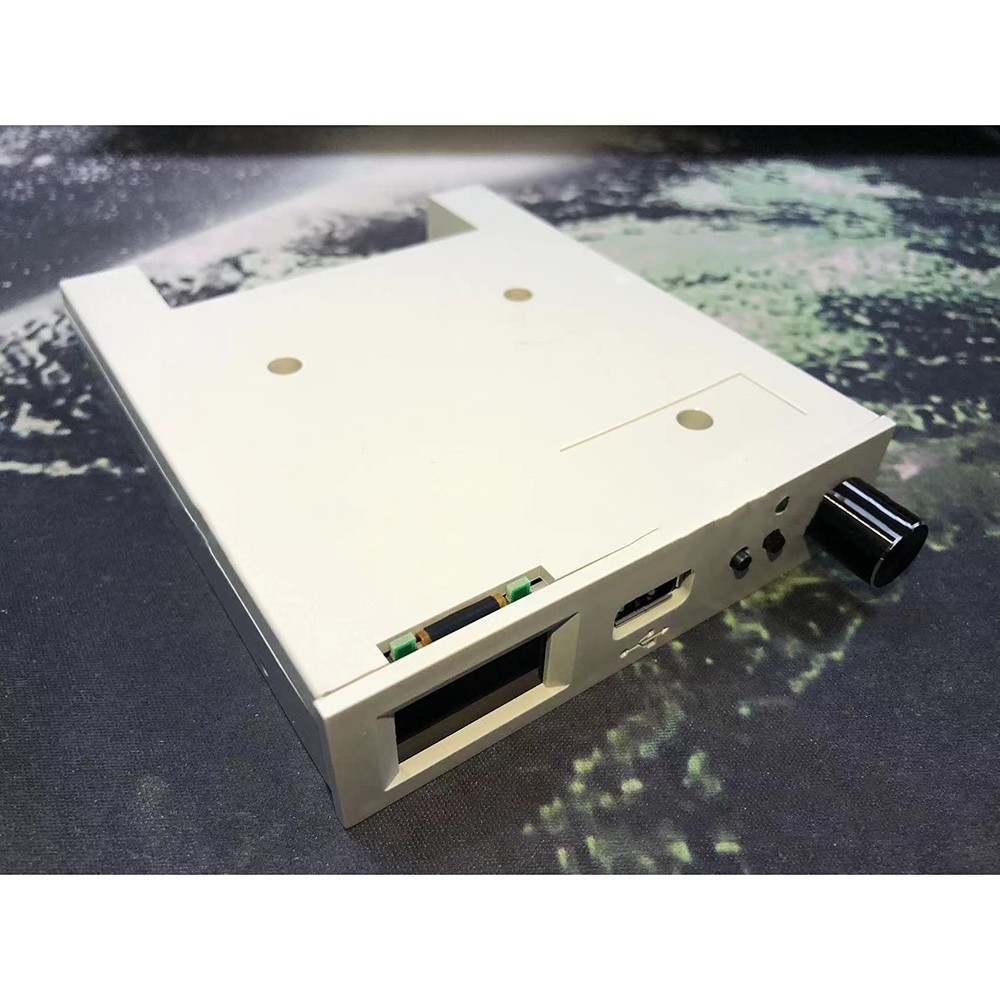 AT32F435 MCU Floppy Drive Emulator with Rotary Encoder OLED Display FlashFloppy