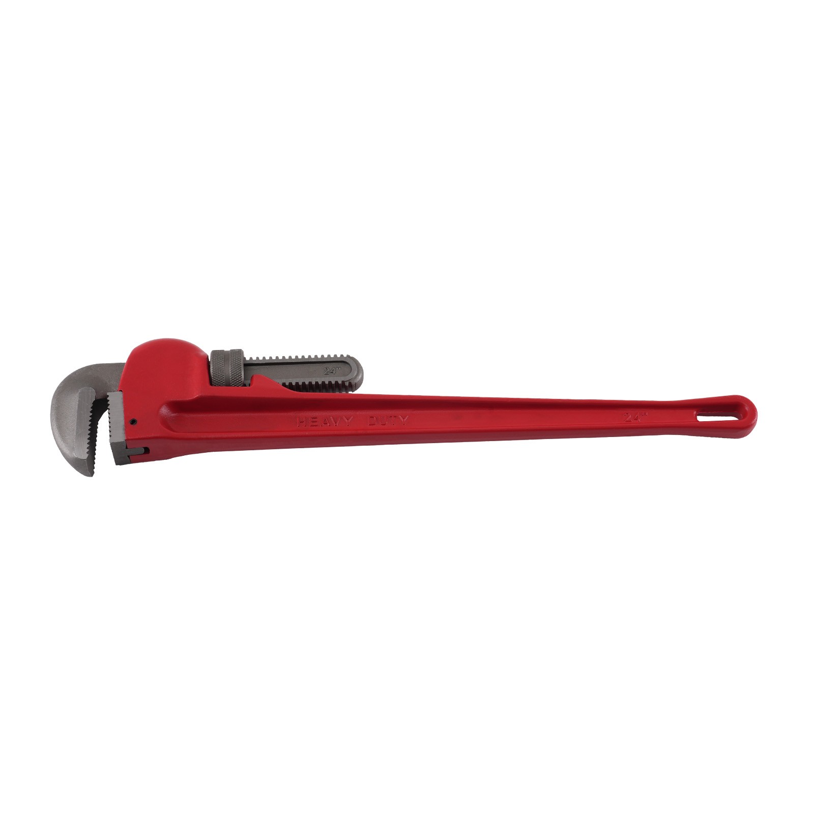 24in Heavy Duty CRV Pipe Wrench Adjustable 85mm Jaw Plumbing Repair
