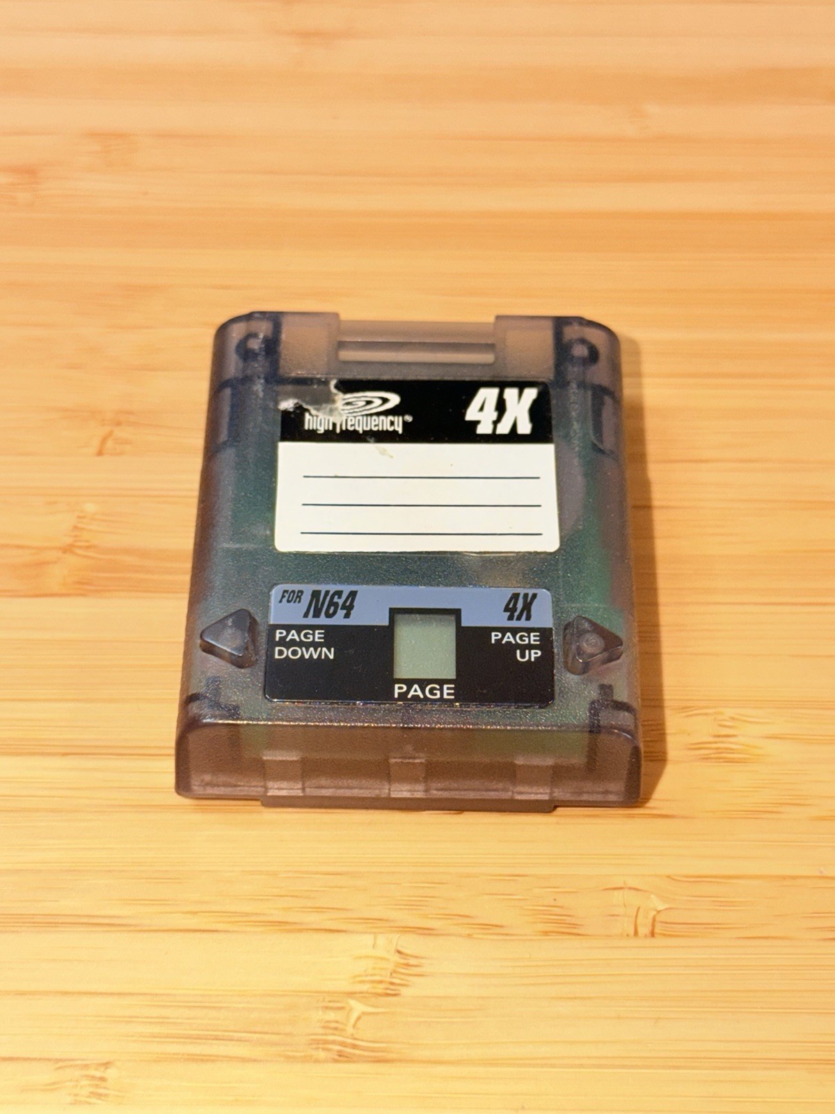Nintendo 64 High Frequency 4x Memory Pack For N64.