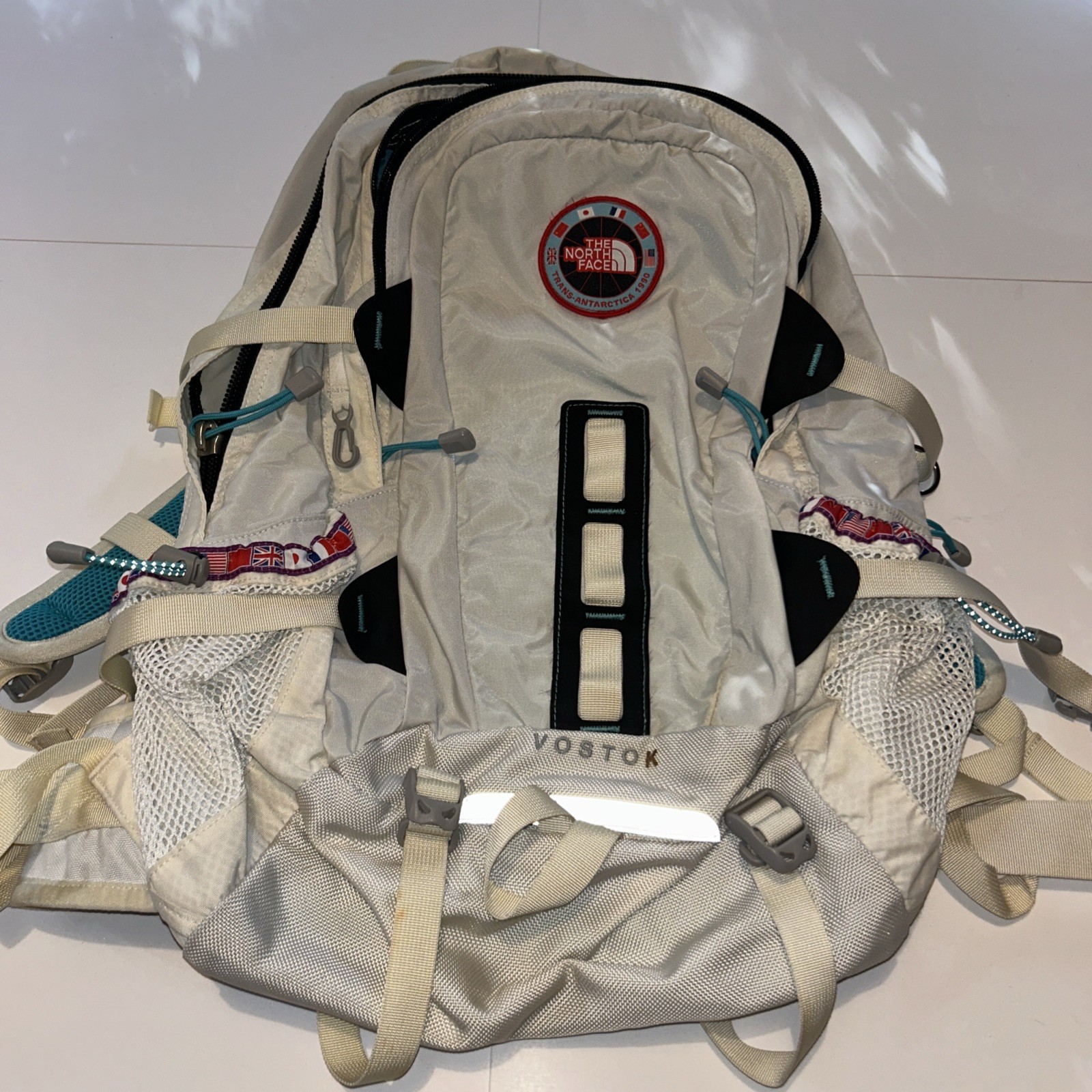 The North Face Vostok Backpack Trans Antarctica 1990 Expedition Tan