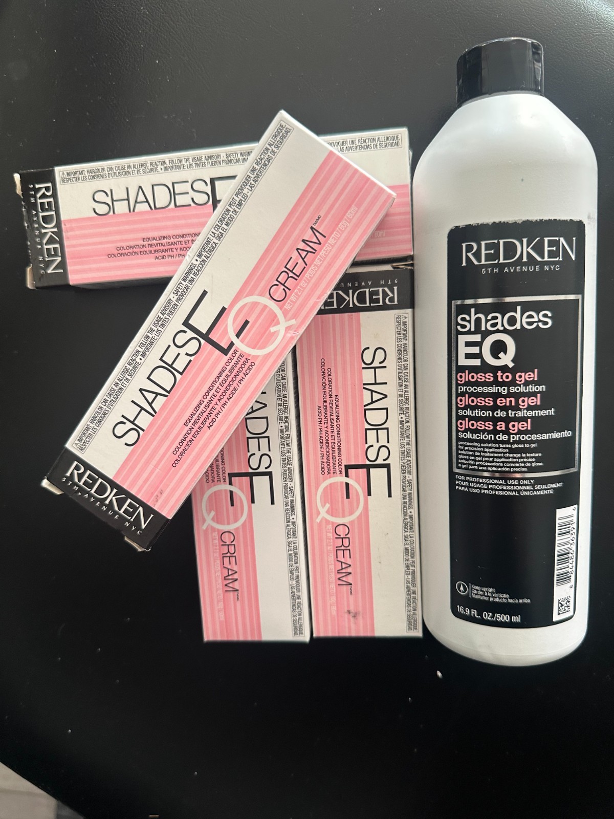 NEW Redken Shades EQ Cover Plus Brightening Conditioning Color Cream