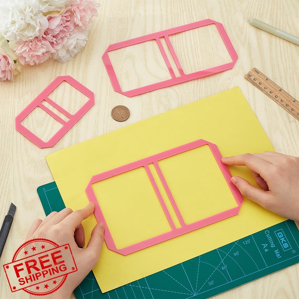 BENECREAT 3pc Mini Pink Bookbinding Tool