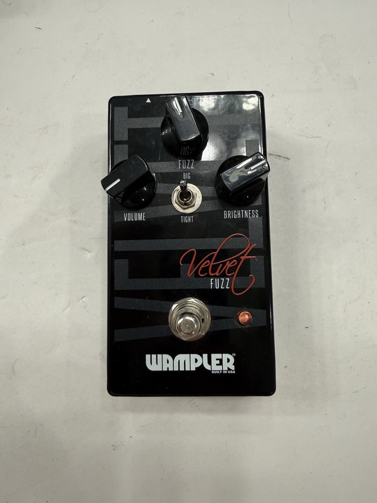 Wampler Pedals Velvet Fuzz Distortion Guitar Effect Pedal