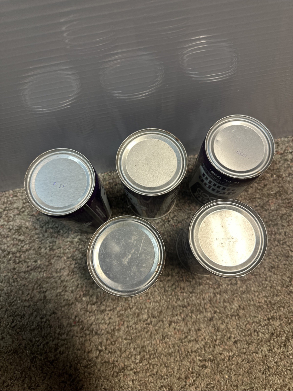 VTG 1970's Jolly Good Grape SS EMPTY Soda Cans. EACH.