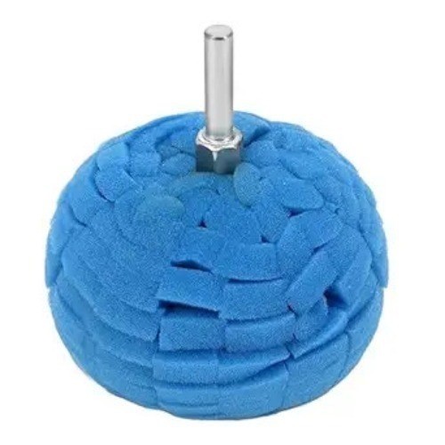 Polishing Ball for Drill, Detailing Adapter Round Buffing Cone Finishing Pad Wax