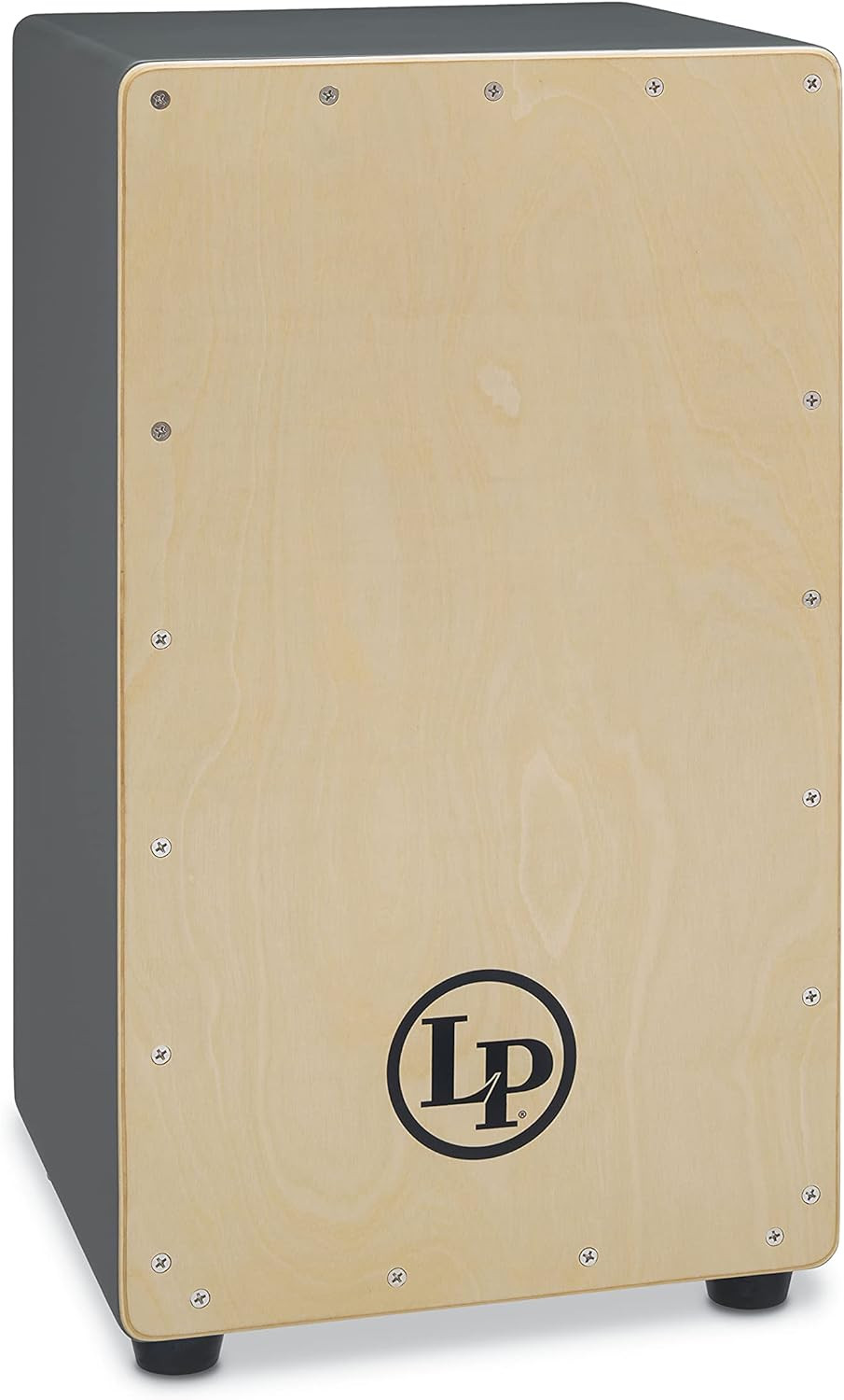 Street Box- Wire Cajon with Natural Faceplate, Gray Back and Sides (LP1428NYG)