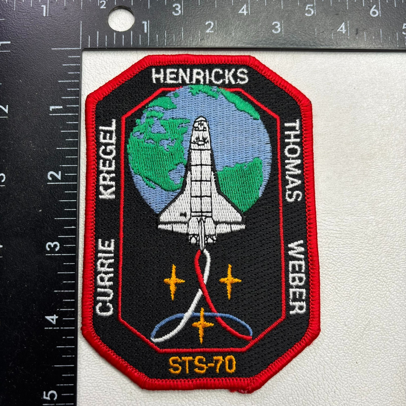 NASA Space Shuttle Mission STS-70 Astronaut Patch 00PM