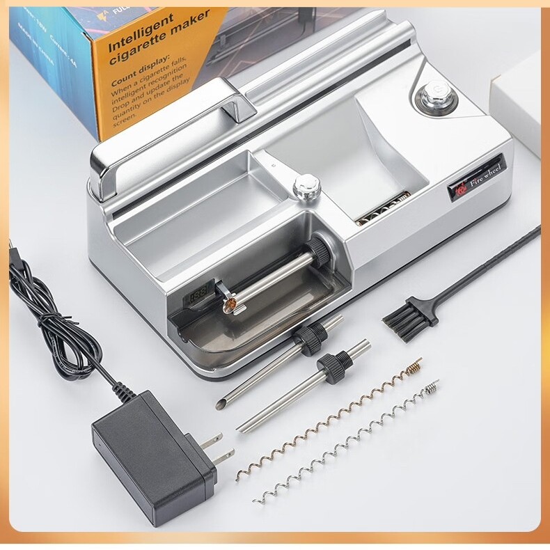 5.5/6.5/8mm Automatic Cigarette Rolling Machine Electric Tobacco Injector Maker