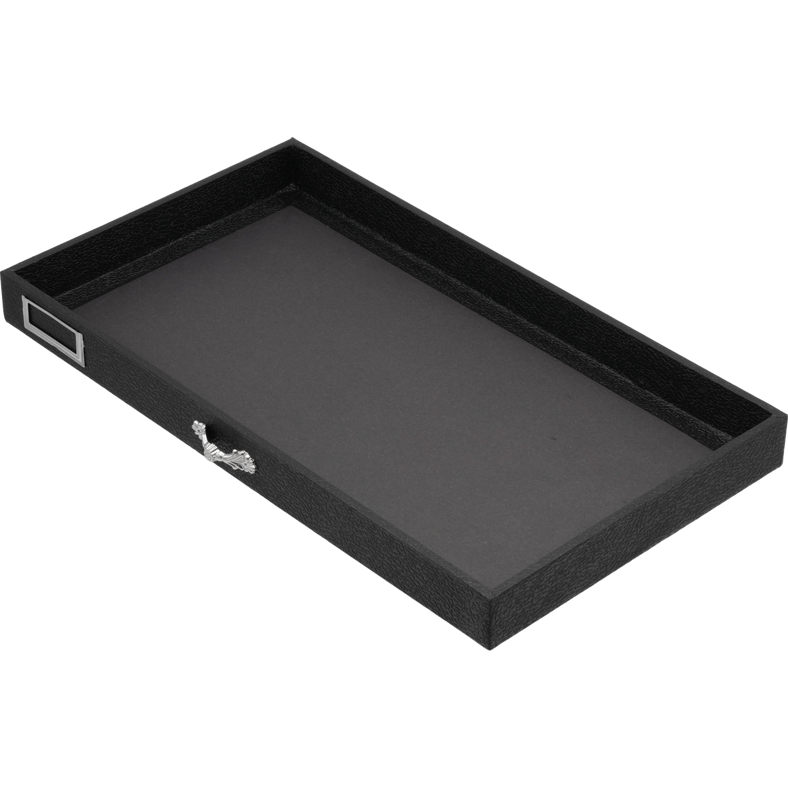 5 Drawer Jewelry Display Box Black New 2 Pcs