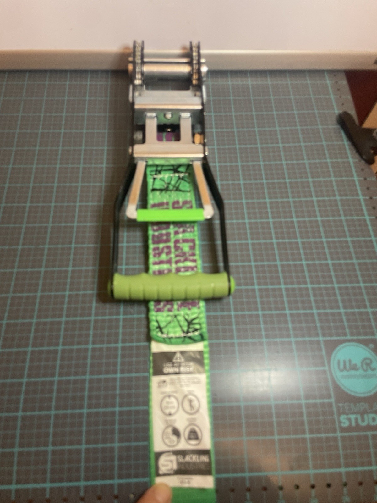 Slack Line Industries Aggro Line High-Performance Slackline Kit Incomplete