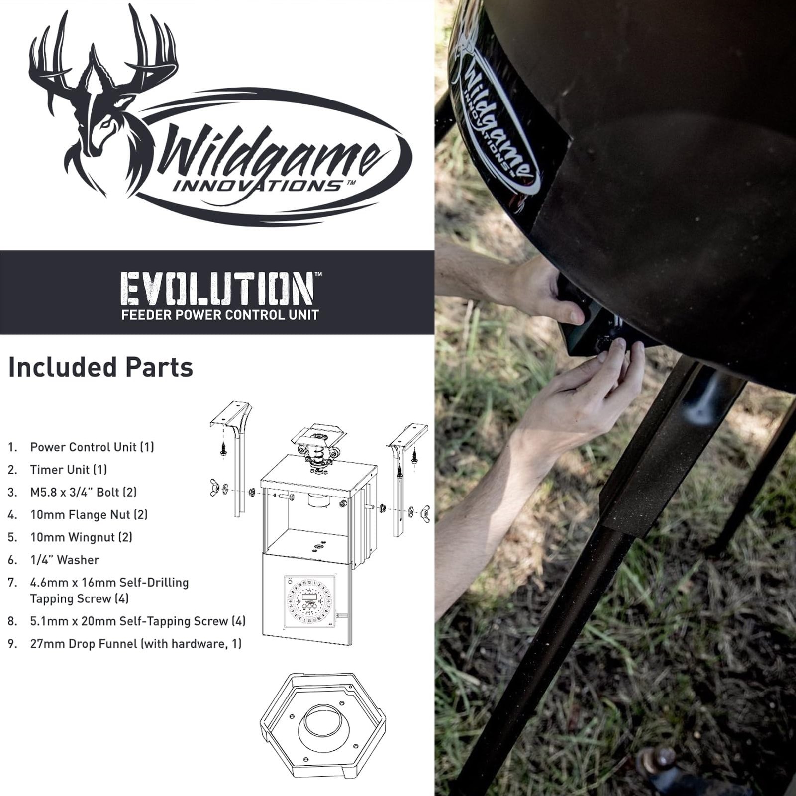 WILDGAME INNOVATIONS Evolution Feeder 6V Analog Power Control Unit | Varmint-