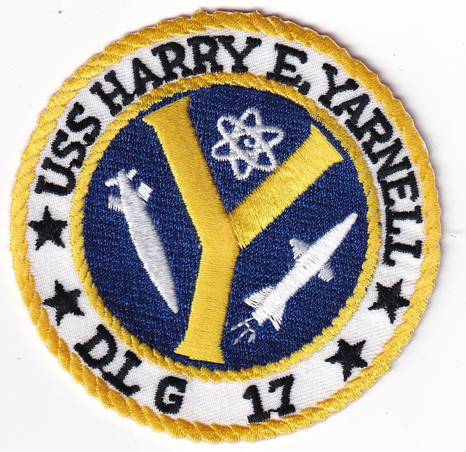 USS Harry E. Yarnell DLG 17 patch US Navy USN ships patch