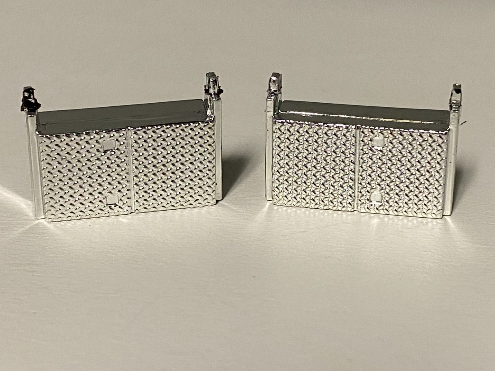 2 LARGE DCP 1/64 CHROME ROPE BOXES