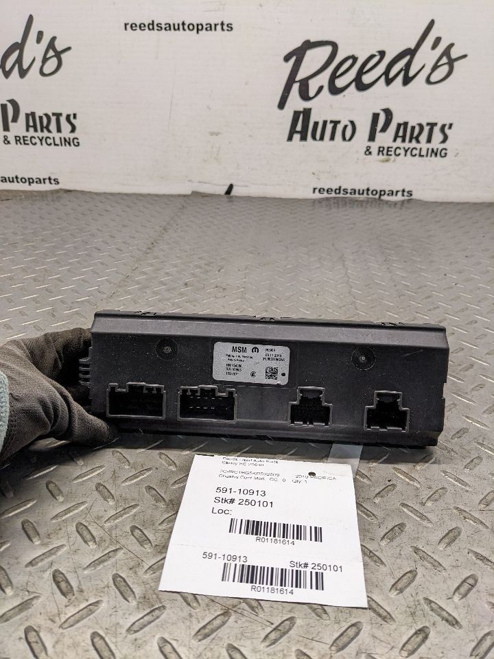 Chassis ECM Memory Front Seat Fits 17-25 PACIFICA 1181614
