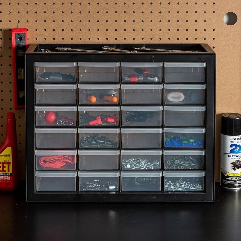 Multi-Purpose Storage Organizer Tool Cabinet W/ Multi-Drawers Crafts & Hardware
